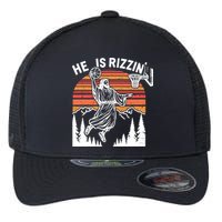 He Is Rizzin Easter Jesus Christian Basketball Flexfit Unipanel Trucker Cap