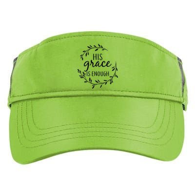 His Grace Is Enough Adult Drive Performance Visor