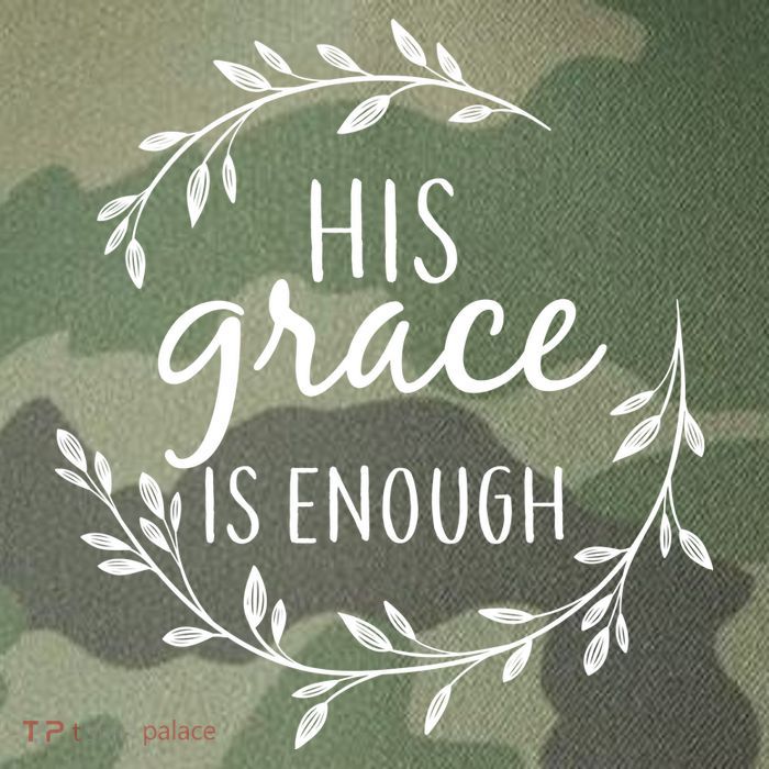 His Grace Is Enough Legacy Tie Dye Trucker Hat