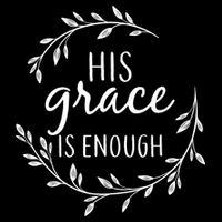 His Grace Is Enough 7-Panel Snapback Hat