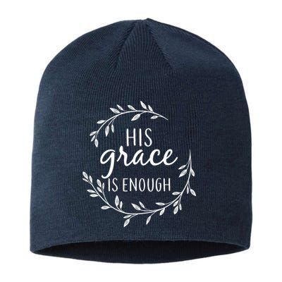 His Grace Is Enough Sustainable Beanie