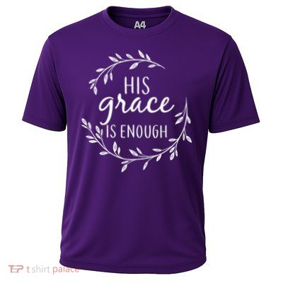 His Grace Is Enough Cooling Performance Crew T-Shirt