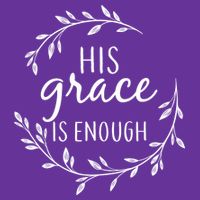 His Grace Is Enough Womens T-Shirt