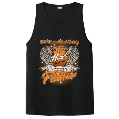 His Wings Were Ready But My Heart Was Not In Memory of My Father PosiCharge Competitor Tank