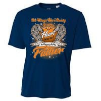 His Wings Were Ready But My Heart Was Not In Memory of My Father Cooling Performance Crew T-Shirt