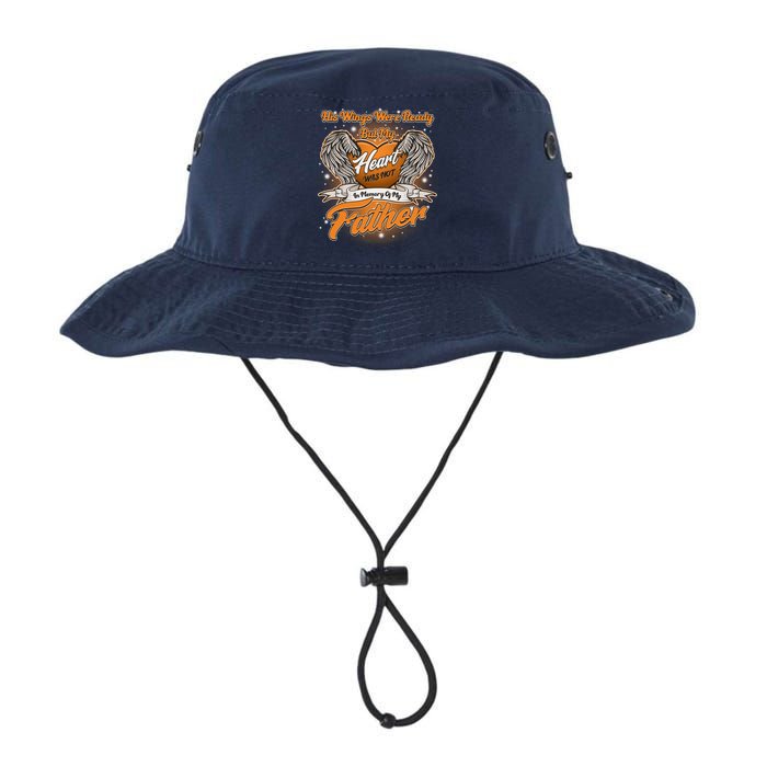 His Wings Were Ready But My Heart Was Not In Memory of My Father Bucket Hat