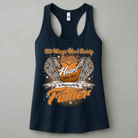 His Wings Were Ready But My Heart Was Not In Memory of My Father Womens Tank Top