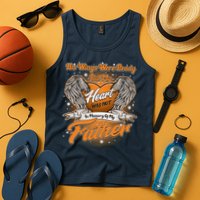 His Wings Were Ready But My Heart Was Not In Memory of My Father Tank Top