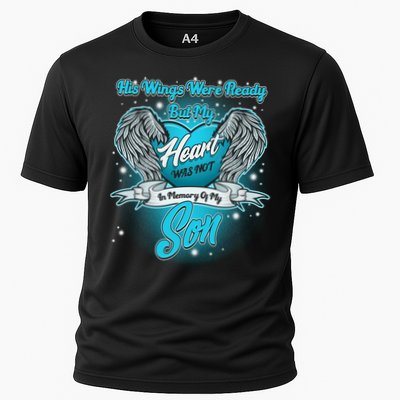 His Wings Were Ready But My Heart Was Not In Memory of My Son Performance Shirt