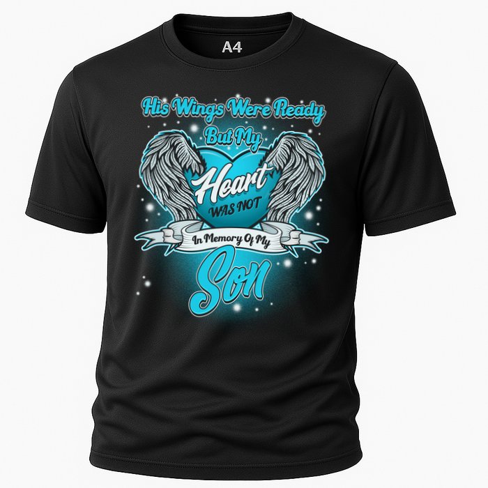 His Wings Were Ready But My Heart Was Not In Memory of My Son Performance Shirt