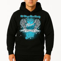 His Wings Were Ready But My Heart Was Not In Memory of My Son Hoodie