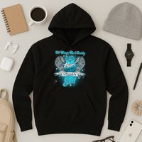 His Wings Were Ready But My Heart Was Not In Memory of My Son Hoodie
