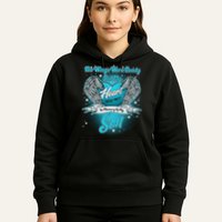 His Wings Were Ready But My Heart Was Not In Memory of My Son Hoodie