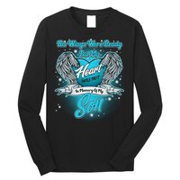 His Wings Were Ready But My Heart Was Not In Memory of My Son Long Sleeve Shirt
