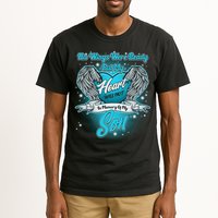 His Wings Were Ready But My Heart Was Not In Memory of My Son Tall T-Shirt