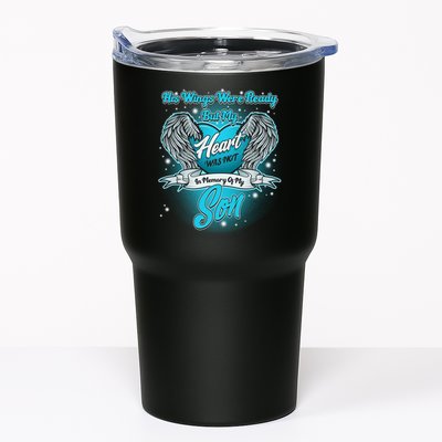 His Wings Were Ready But My Heart Was Not In Memory of My Son Tumbler