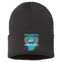 His Wings Were Ready But My Heart Was Not In Memory of My Son Sustainable Knit Beanie
