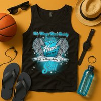 His Wings Were Ready But My Heart Was Not In Memory of My Son Tank Top