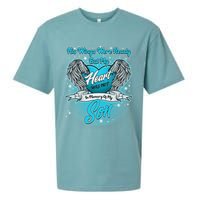 His Wings Were Ready But My Heart Was Not In Memory of My Son Sueded Cloud Jersey T-Shirt