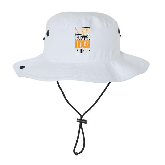 Hooray I Survived 1 Year Employees Appreciation Day Bucket Hat