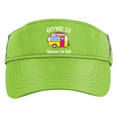 Home Is S Camper Gift Cute Funny Rv Camping Gift Adult Drive Performance Visor