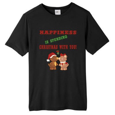 Happiness Is Spending Christmas Tall Fusion ChromaSoft Performance T-Shirt