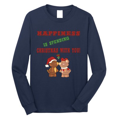 Happiness Is Spending Christmas Long Sleeve Shirt