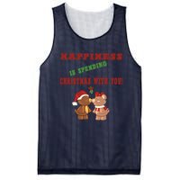 Happiness Is Spending Christmas Mesh Reversible Basketball Jersey Tank