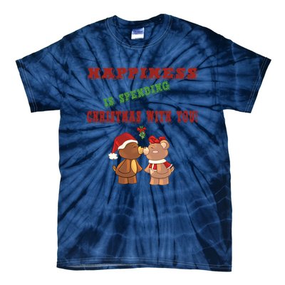 Happiness Is Spending Christmas Tie-Dye T-Shirt