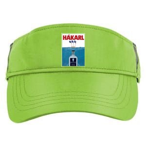 Hakarl Iceland Shark Brennivín Shot Viking Foodie Gift Adult Drive Performance Visor