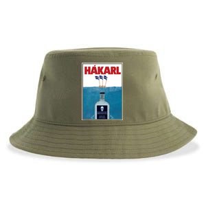 Hakarl Iceland Shark Brennivín Shot Viking Foodie Gift Sustainable Bucket Hat