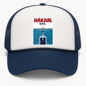 Hakarl Iceland Shark Brennivín Shot Viking Foodie Gift Trucker Hat