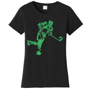 Hockey Irish Saint Paddy's St Patricks Day Women's T-Shirt