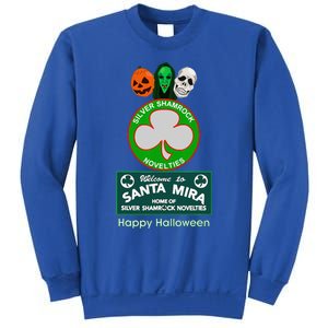 Halloween III Silver Shamrock And Santa Mira Sweatshirt