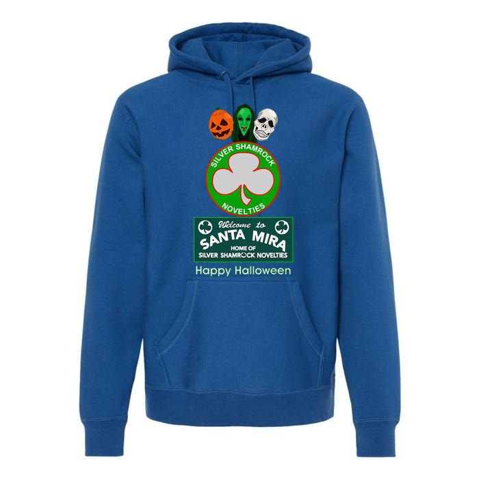 Halloween III Silver Shamrock And Santa Mira Premium Hoodie