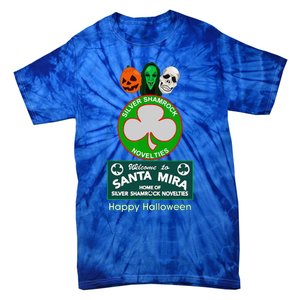 Halloween III Silver Shamrock And Santa Mira Tie-Dye T-Shirt