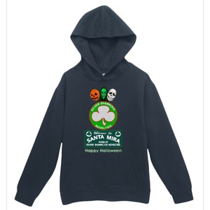 Halloween III Silver Shamrock And Santa Mira Urban Pullover Hoodie