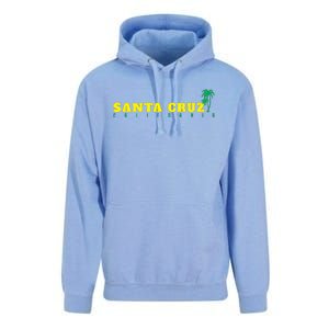 Holiday In Santa Cruz California Unisex Surf Hoodie