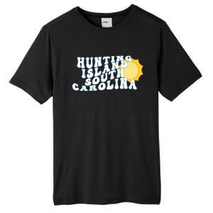 Hunting Island South Carolina Sc Retro Vacation Souvenir Gift Tall Fusion ChromaSoft Performance T-Shirt