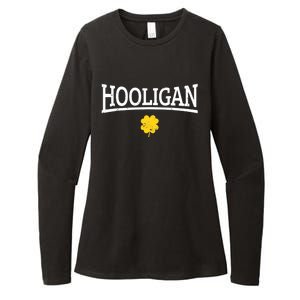 Hooligan Irish St. Patricks Day Womens CVC Long Sleeve Shirt