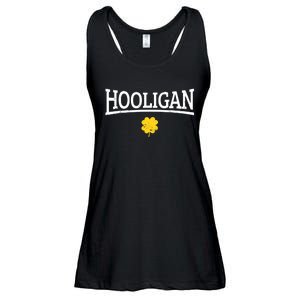 Hooligan Irish St. Patricks Day Ladies Essential Flowy Tank