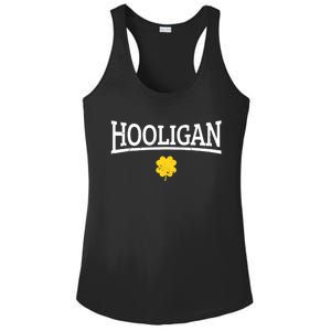 Hooligan Irish St. Patricks Day Ladies PosiCharge Competitor Racerback Tank