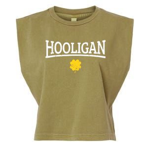 Hooligan Irish St. Patricks Day Garment-Dyed Women's Muscle Tee