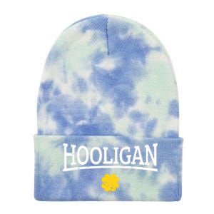 Hooligan Irish St. Patricks Day Tie Dye 12in Knit Beanie