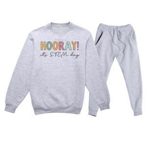 Hooray ItS Stem Day Teacher Specials Squad Premium Crewneck Sweatsuit Set