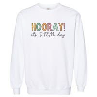 Hooray ItS Stem Day Teacher Specials Squad Garment-Dyed Sweatshirt