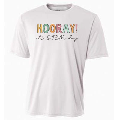 Hooray ItS Stem Day Teacher Specials Squad Cooling Performance Crew T-Shirt