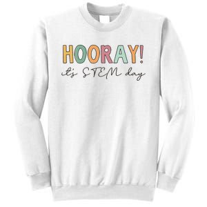 Hooray ItS Stem Day Teacher Specials Squad Sweatshirt