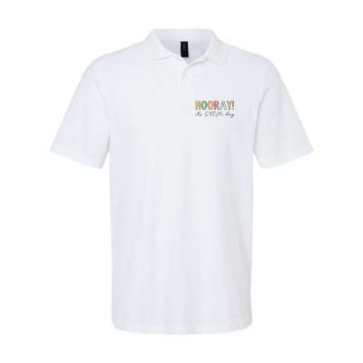 Hooray ItS Stem Day Teacher Specials Squad Softstyle Adult Sport Polo