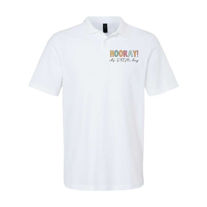 Hooray ItS Stem Day Teacher Specials Squad Softstyle Adult Sport Polo